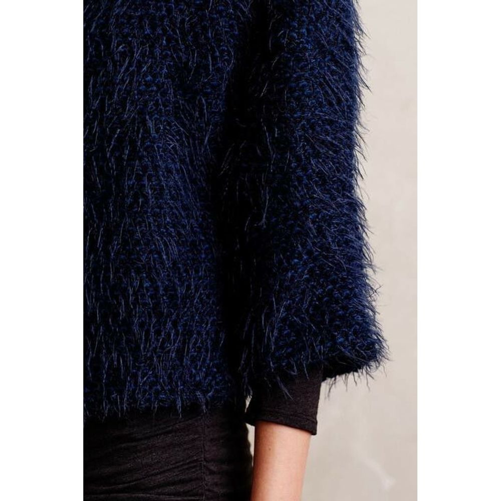 New Anthro Ottod'ame Nemi Shaggy Topper Cardigan - Picture 6 of 7